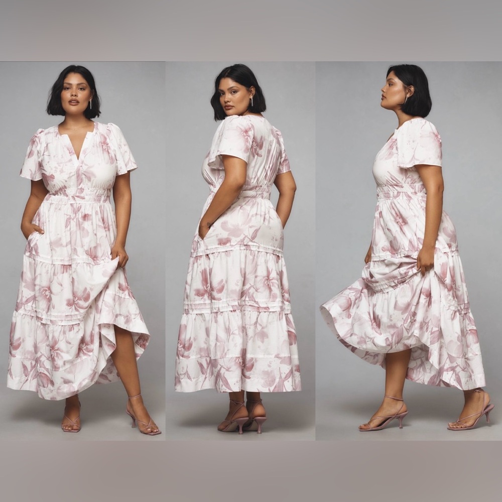 NWT Loverly Grey x Anthropologie: The Somerset Maxi Dress
Size M